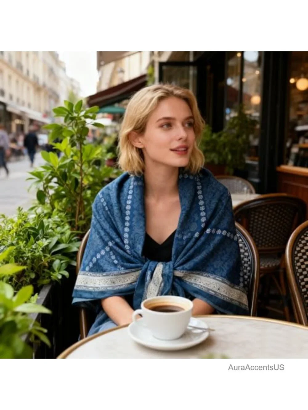 Large Square Scarf Hair Wrap Fashion Scarf Headscarf Sleeping Shawl 41